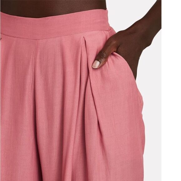 NWT SWF PINK WIDE LEG PLEAT Medium - Picture 3 of 14